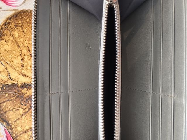 MCM Zip wallet silver ของแท้อุปกรณ์ครบใบ รูปที่ 3