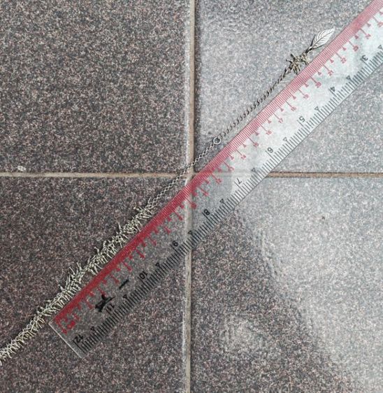 สร้อยคอเงินแท้ งานนอกงานเก่า หนึ่งเดียวไม่เหมือนใคร ราคาดีๆครับ รูปที่ 9