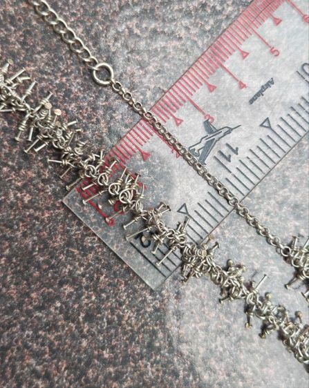 สร้อยคอเงินแท้ งานนอกงานเก่า หนึ่งเดียวไม่เหมือนใคร ราคาดีๆครับ รูปที่ 7