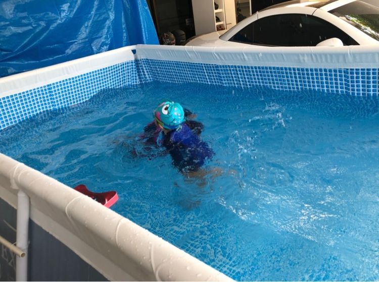 Intex 26784 Prism Frame Rectangular Pools ระบบกรองไส้กรอง รูปที่ 2