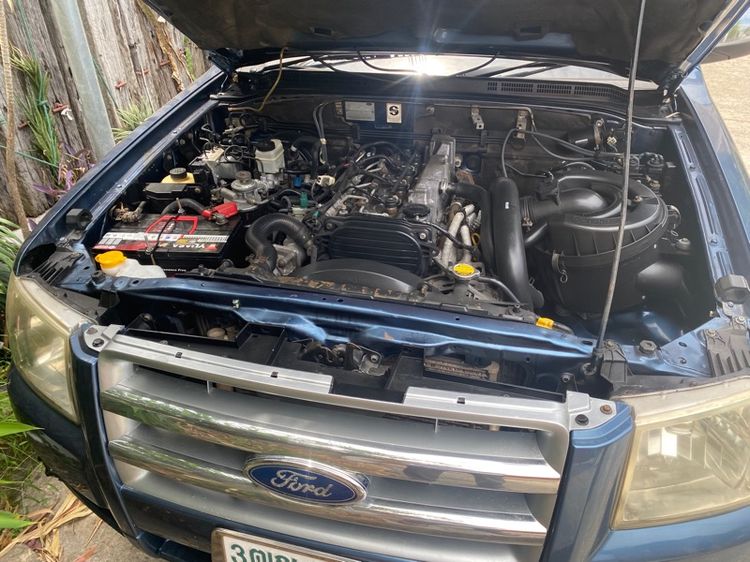 Ford Ranger 2005 3.0 XLT HI-RIDER Pickup ดีเซล ไม่ติดแก๊ส เกียร์ธรรมดา น้ำเงิน รูปที่ 4