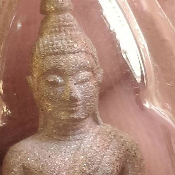 หลวงพ่อโสธร 80 ปีกรมตำรวจเนื้อเงินพ่นทรายเส้นคอสามเส้นเจ้าของเดิมเลี่ยมทอง รูปที่ 4