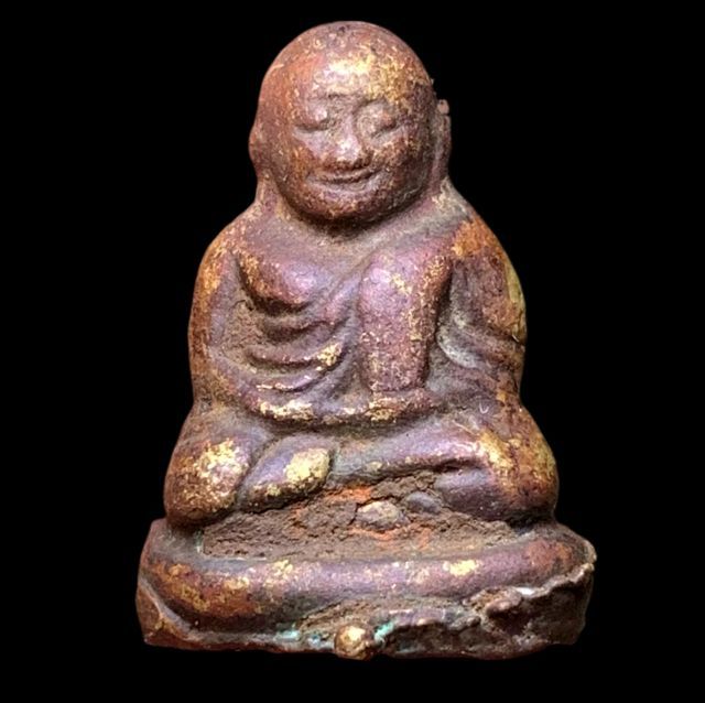 พระรูปหล่อหลวงพ่อเงินวัดบางคลานพิมพ์ขี้ตาห้าชาย รูปที่ 2