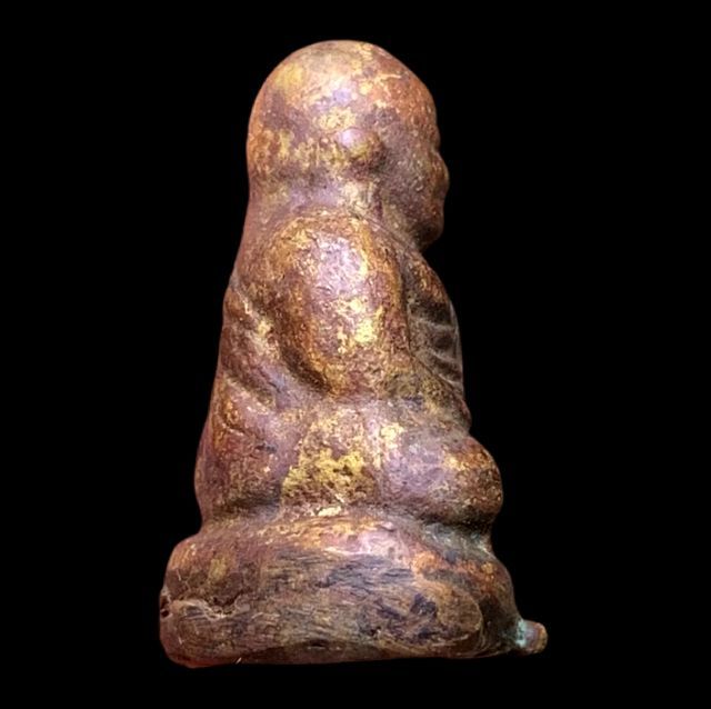 พระรูปหล่อหลวงพ่อเงินวัดบางคลานพิมพ์ขี้ตาห้าชาย รูปที่ 5