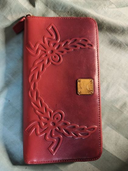 mcm แท้มือสอง กระเป๋าสตางค์ รูปที่ 2