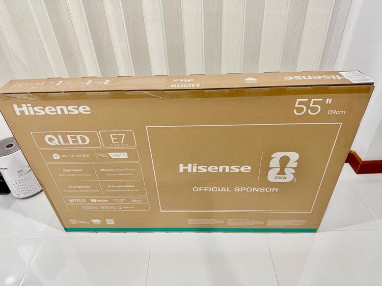 Hisense QLED 4K 55 นิ้ว มือ1 ผลิตปีนี้ 2026 Smart TV Quantum Dot ประกันศูนย์ 3 ปี model ล่าสุด รูปที่ 5