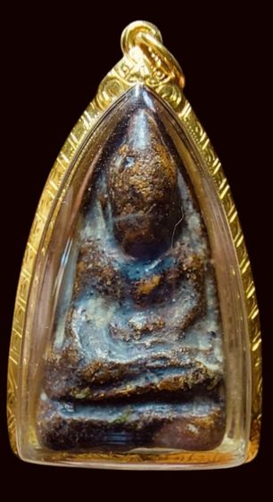 พระกรุวัดตะไกร พิมพ์ใหญ่ หน้าฤาษี เลี่ยมทองแท้ พร้อมใช้