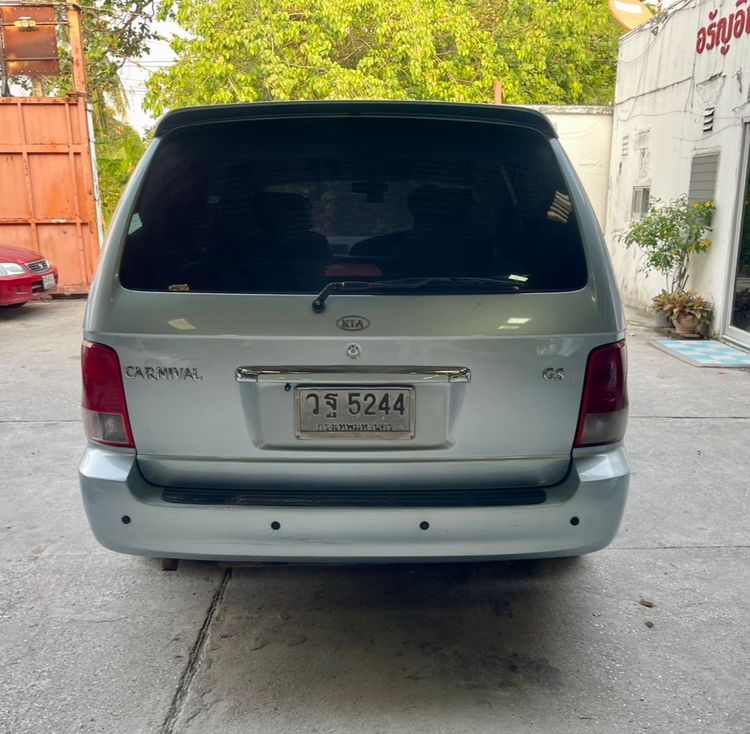 Kia Carnival 2002 2.4 GS Utility-car เบนซิน LPG เกียร์อัตโนมัติ ฟ้า รูปที่ 4