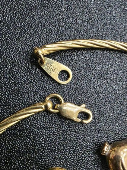 สร้อยข้อมือกึ่งกำไลทอง 18k รูปที่ 7