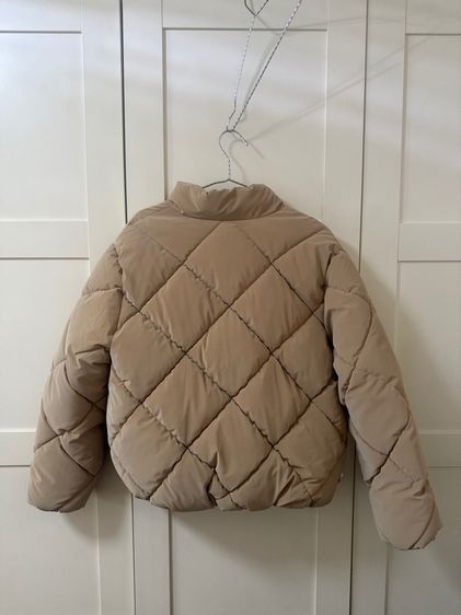 New Zara Puffer Jacket ครีม (ซื้อจากช็อป 2200 ขายต่อแค่ 1800 บาทยังไม่เคยใส่ใหม่) รูปที่ 3