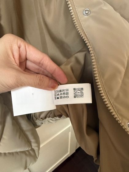 New Zara Puffer Jacket ครีม (ซื้อจากช็อป 2200 ขายต่อแค่ 1800 บาทยังไม่เคยใส่ใหม่) รูปที่ 7