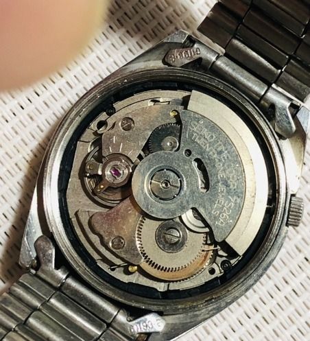 Seiko 5  Automatic หน้าดำ Day Date รูปที่ 10