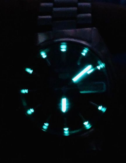 Seiko 5  Automatic หน้าดำ Day Date รูปที่ 3