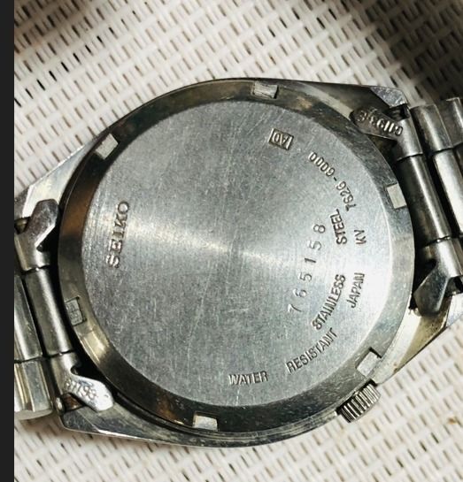 Seiko 5  Automatic หน้าดำ Day Date รูปที่ 9