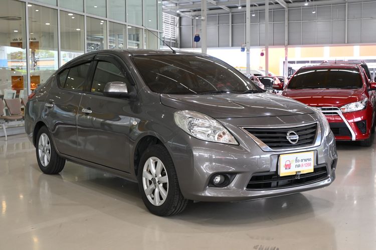Nissan Almera 2012 1.2 V Sedan เบนซิน LPG เกียร์อัตโนมัติ น้ำตาล รูปที่ 3