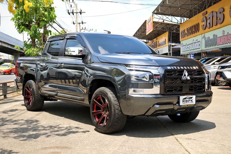 Mitsubishi Triton 2023 All New Double Cab 2.4 Pro Pickup ดีเซล เกียร์ธรรมดา เทา รูปที่ 4