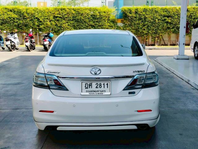 Toyota Camry 2010 2.4 Hybrid Sedan ไฮบริด เกียร์อัตโนมัติ ขาว รูปที่ 3