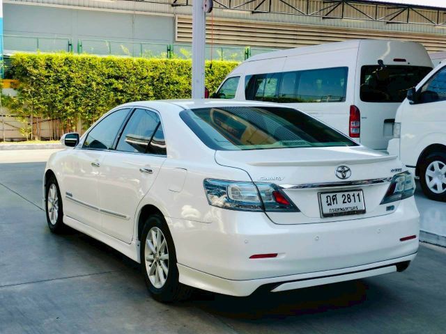 Toyota Camry 2010 2.4 Hybrid Sedan ไฮบริด เกียร์อัตโนมัติ ขาว รูปที่ 4