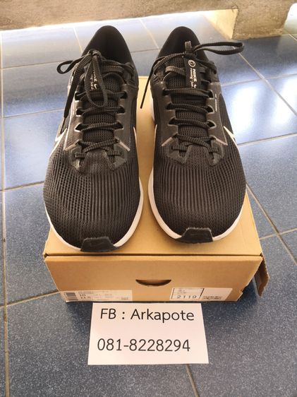 ขาย nike pegasus 40 สีดำ เบอร์ 10us  รูปที่ 4