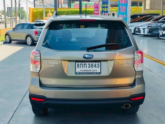 Subaru Forester 2018 2.0 i-P Utility-car เบนซิน ไม่ติดแก๊ส เกียร์อัตโนมัติ น้ำตาล รูปที่ 4