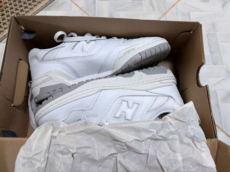 New balance 550 สีเทา-ขาว