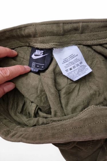 กางเกงขาสั้น Nike สีเขียวทหาร แบรนด์ตัดป้ายเกรดเอ รูปที่ 5