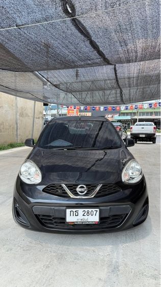 รถ Nissan March 1.2 S สี ดำ