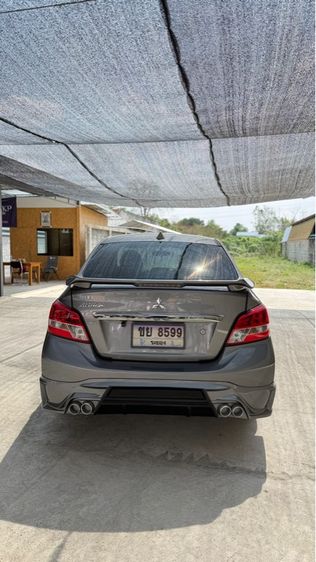 Mitsubishi Attrage 2019 1.2 GLX Sedan เบนซิน ไม่ติดแก๊ส เกียร์อัตโนมัติ เทา รูปที่ 4