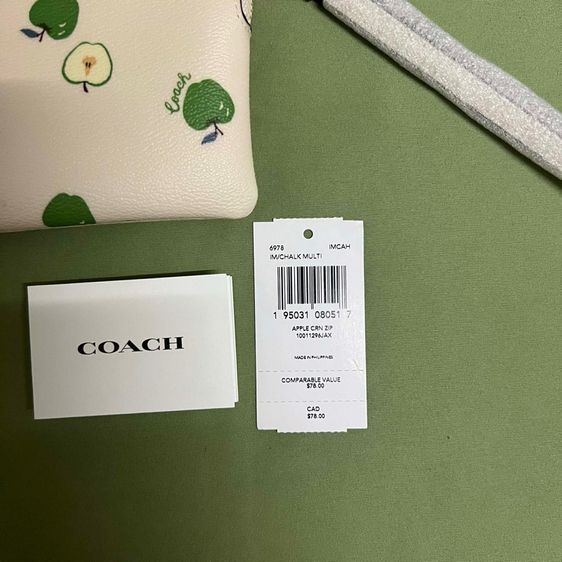 กระเป๋าคล้องมือ Coach แท้ รูปที่ 5