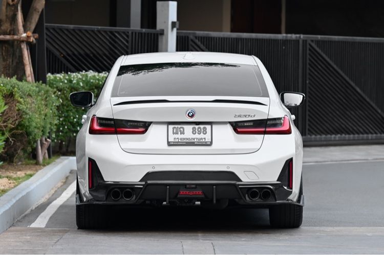 BMW Series 3 2023 320d Sedan ดีเซล ไม่ติดแก๊ส เกียร์อัตโนมัติ ขาว รูปที่ 4