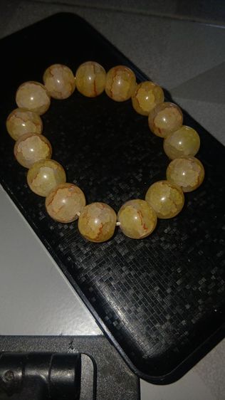 สร้อยข้อมือหินนำโชคไหมทองตามภาพ รูปที่ 3