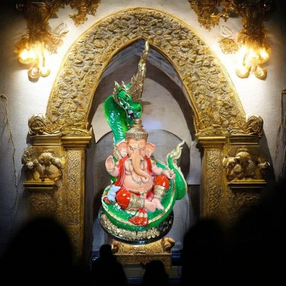 พระพิฆเนศ ปางประทานพร แร่เหล็กน้ำพี้