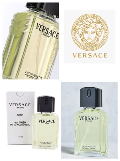 Versace L'Homme EDT 100ml แท้  งานกล่อง Tester น้ำหอมผู้ชาย Versace
