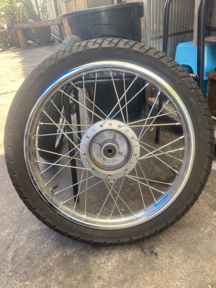 อะไหล่ชุปเปอร์คัพไฟกลม ขายล้อหน้า+หลังเดิมจากศูนย์ รูปที่ 4