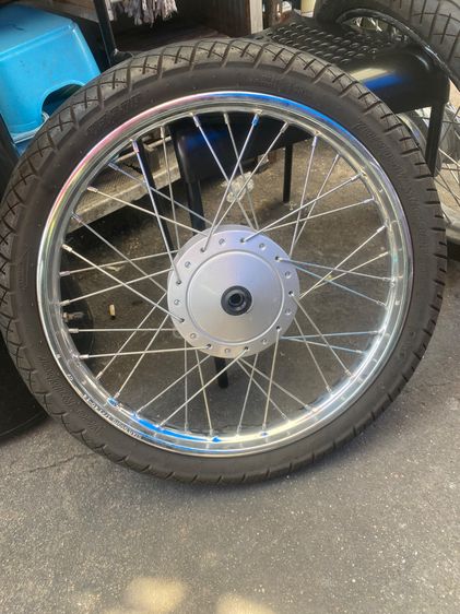 อะไหล่ชุปเปอร์คัพไฟกลม ขายล้อหน้า+หลังเดิมจากศูนย์ รูปที่ 2