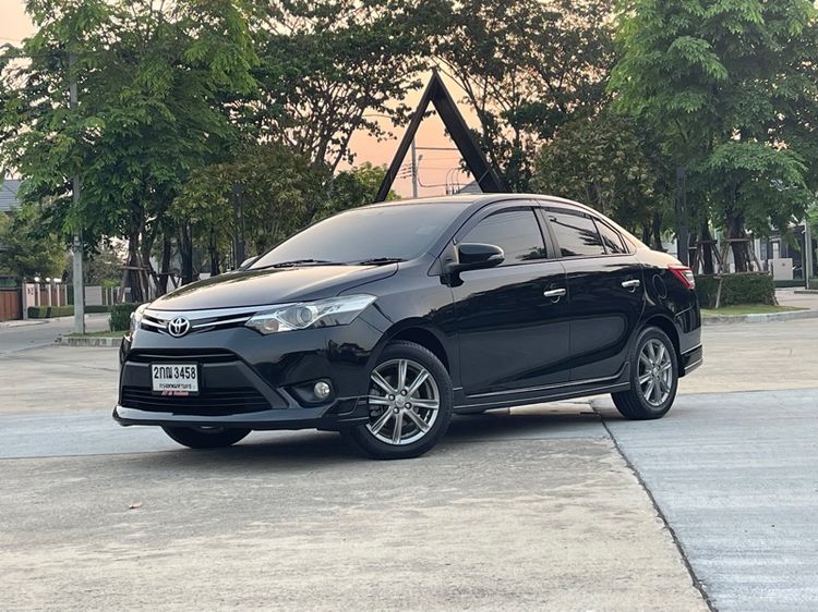 Toyota Vios 2013 1.5 S Sedan เบนซิน ไม่ติดแก๊ส เกียร์อัตโนมัติ ดำ