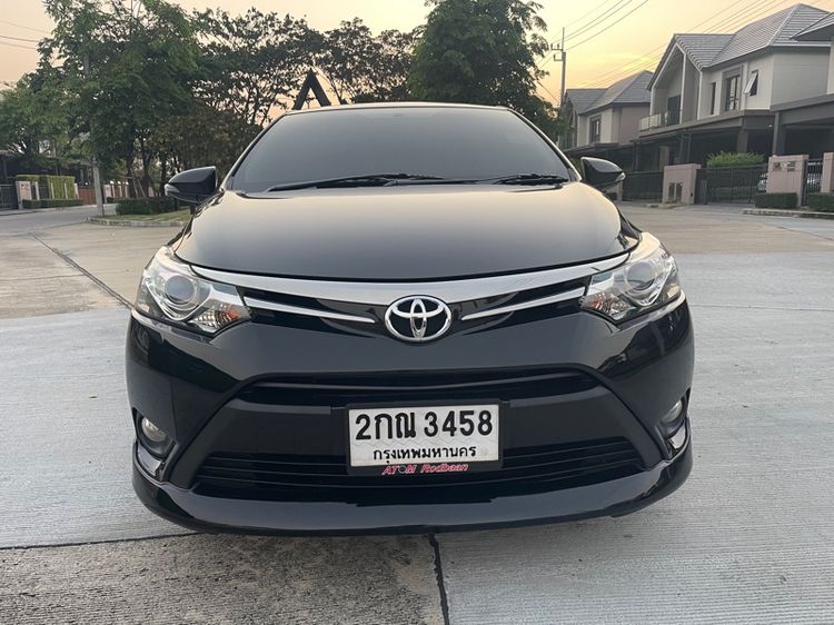 Toyota Vios 2013 1.5 S Sedan เบนซิน ไม่ติดแก๊ส เกียร์อัตโนมัติ ดำ รูปที่ 2