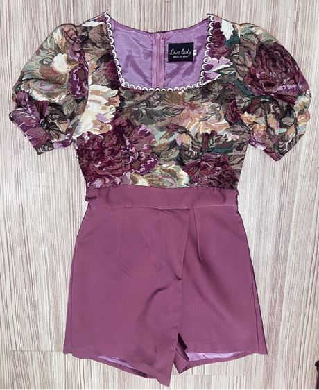 แขนสั้น ชมพู S เดรส | จั๊มสูท อื่นๆ งานป้าย Love Lady