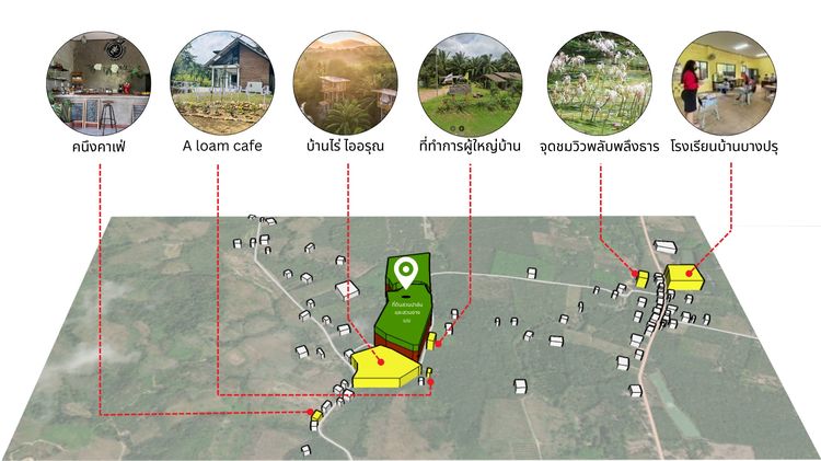 ขายที่ดินพร้อมสวนปาล์มและสวนยางพารา เนื้อที่รวม 52 ไร่ อำเภอกะเปอร์ จังหวัดระนอง รูปที่ 2