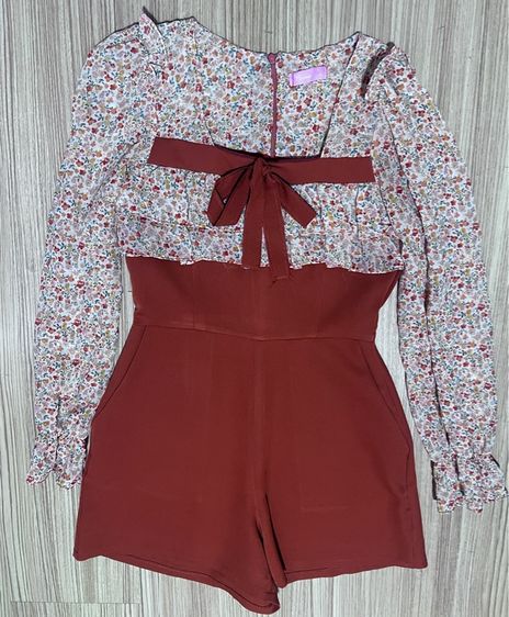 แขนยาว ส้ม S เดรส | จั๊มสูท อื่นๆ งานแฟชั่น