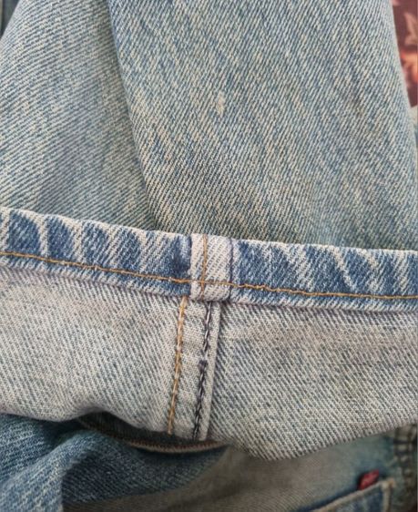 Levi's 701 ปี 89 W30 L30 ไม่เคยตัดขา มือเดียว รูปที่ 8