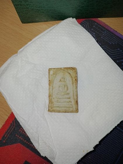 สมเด็จบางขุนพรหม(พิมพ์สังฆาฎิ)หูช้างปีพ.ศ.2500(กรุใหม่) รูปที่ 8