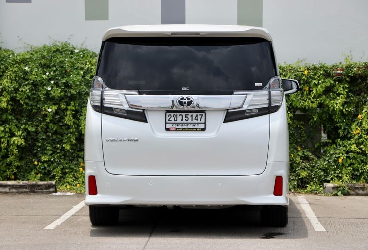 Toyota Vellfire 2016 2.5 Z G Edition Van เบนซิน ไม่ติดแก๊ส เกียร์อัตโนมัติ ขาว รูปที่ 4