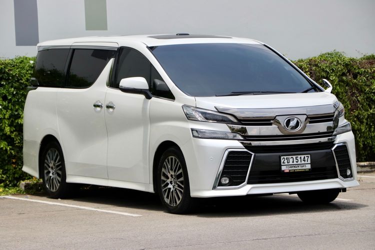 Toyota Vellfire 2016 2.5 Z G Edition Van เบนซิน ไม่ติดแก๊ส เกียร์อัตโนมัติ ขาว รูปที่ 3