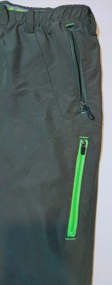 FieldCore กางเกงผ้าแห้งเร็วกันน้ำขายาว สีเขียวขี้ม้า รูปที่ 7