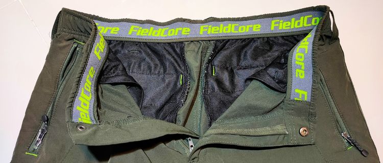 FieldCore กางเกงผ้าแห้งเร็วกันน้ำขายาว สีเขียวขี้ม้า รูปที่ 2