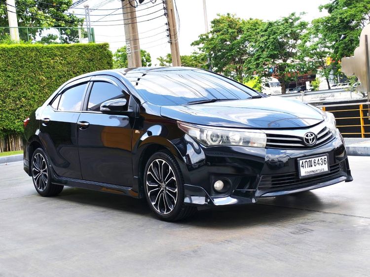 Toyota Altis 2014 1.8 S Sedan เบนซิน ไม่ติดแก๊ส เกียร์อัตโนมัติ ดำ รูปที่ 3