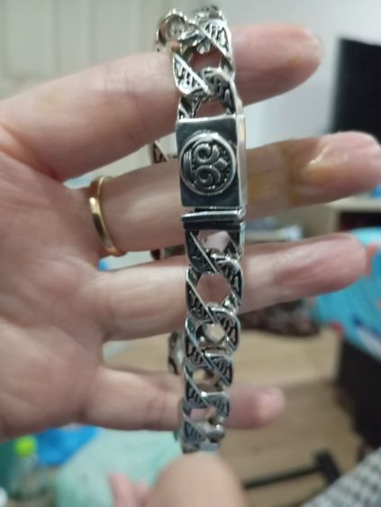 เลส ข้อมือลายเสือดาวไม่ทราบวัสดุ ยาว 22 ซ.ม. รูปที่ 3