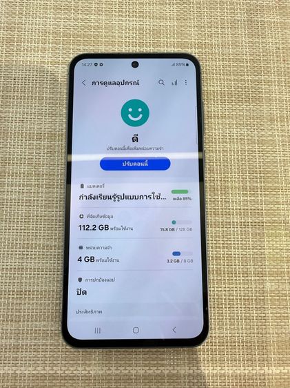 Samsung A55 128gb เลนส์กล้องร้าวฝาหลังมีรอยเก็ทกัด ไม่มีผลต่อการใช้งาน รูปที่ 6