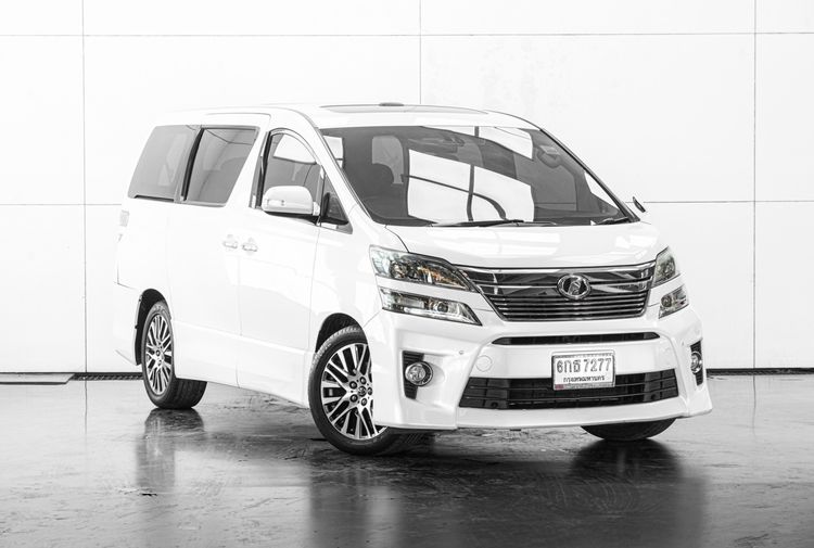 Toyota Vellfire 2014 2.4 Z G Edition Utility-car เบนซิน ไม่ติดแก๊ส เกียร์อัตโนมัติ ขาว รูปที่ 2